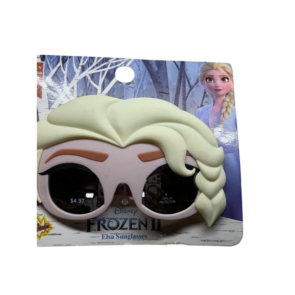 NEW Disney Frozen Elsa Kids Sunglasses Blue Mirror 100%UV Protection Sun-Staches